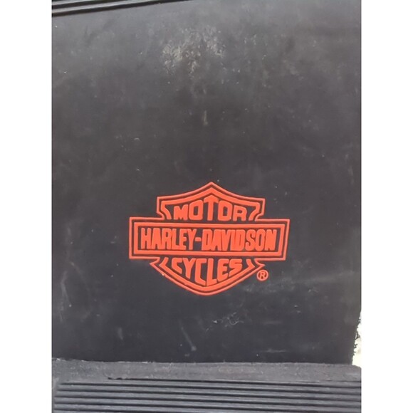 Harley Davidson Black Boots Size 8 Women's Lace Up Moto Biker Combat Heeled - Picture 15 of 15